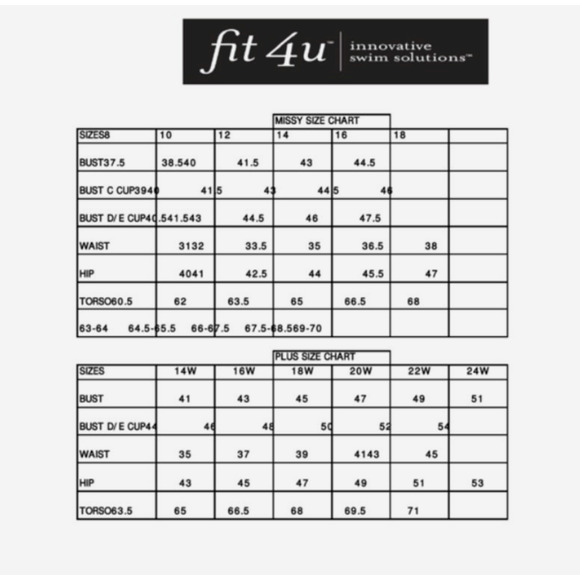 Fit 4 U Tankini Swim Top Handkerchief Hem Resort Beachcore Blue 16 - Picture 8 of 8